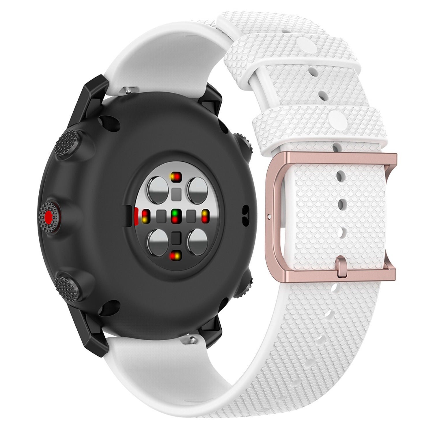 For Polar Grit X Grit X Pro Vantage M Vantage M2 22mm Dots Design Square Buckle Watch Strap Silicone Wrist Band Replacement For Polar Grit X Grit X Pro Vantage M Vantage M2 22mm Dots Design Square Buckle Watch Strap Silicone Wrist Band Replacement